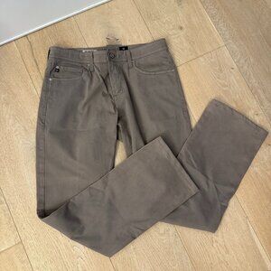 Adriano Goldschmied "AG" The Protege Sueded Classic Straight Leg Jean 33x34